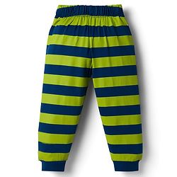 Babyhug 100% Cotton Knit Full Sleeves T-Shirt & Pyjama Night-Suit With Dino & Football Print Pack of 2 - Multicolor