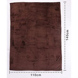 Babyhug Coral All Seasons Blanket - Brown