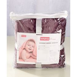 Babyhug Coral All Seasons Blanket - Brown
