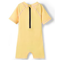 Babyhug Raglan Half Sleeves Nautical Theme & Animal Printed Legged Swimsuit - Blue