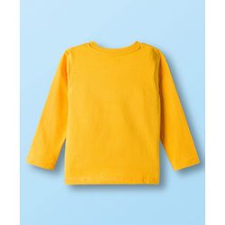 Babyhug Cotton Knit Full Sleeves T-Shirts With Animal & Text Print Pack of 3 - Multicolor