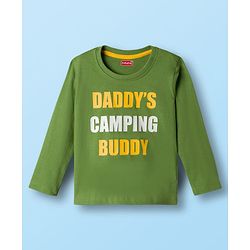 Babyhug Cotton Knit Full Sleeves T-Shirts With Animal & Text Print Pack of 3 - Multicolor