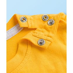 Babyhug Cotton Knit Full Sleeves T-Shirts With Animal & Text Print Pack of 3 - Multicolor