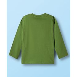 Babyhug Cotton Knit Full Sleeves T-Shirts With Animal & Text Print Pack of 3 - Multicolor