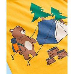 Babyhug Cotton Knit Full Sleeves T-Shirts With Animal & Text Print Pack of 3 - Multicolor