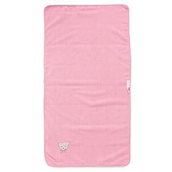 Babyhug Knit Towel with Tiger Embroidery L 95 x B 50.5 cm - Light Blue
