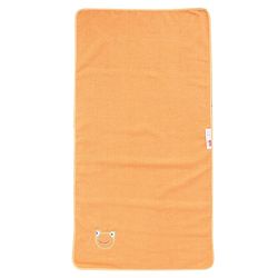 Babyhug Knit Towel with Tiger Embroidery L 95 x B 50.5 cm - Light Blue