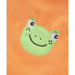 Babyhug Knit Towel with Tiger Embroidery L 95 x B 50.5 cm - Light Blue