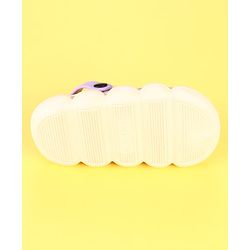 Cute Walk by Babyhug Clogs with Mushroom Applique - Beige