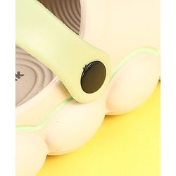 Cute Walk by Babyhug Clogs with Gaming Controller Applique - Beige