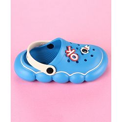 Cute Walk by Babyhug Clogs With Applique Detailing & Back Strap Closure - Blue