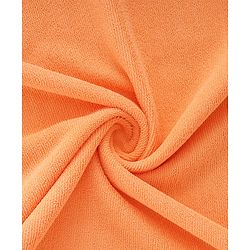 Babyhug Microfiber Hooded Towel With Tiger Print L 76 x B 69 cm - Orange