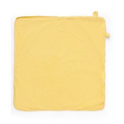 Babyhug Terry Knit Sheep Hooded Towel L 72 x B 71 cm - Yellow