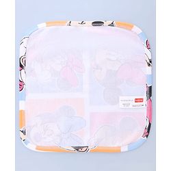 Babyhug Disney Interlock Knit Hand & Face Towels with Minnie Mouse Graphic Pack of 3 L 29 x B 29 cm - Multicolor