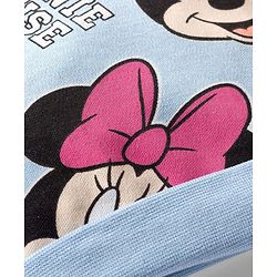Babyhug Disney Cap, Mittens & Booties Set with Miniie Mouse & Family Print Multicolour - Diameter 9 cm