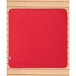 Babyhug Disney 100% Cotton Knit Hooded Towel With Disney Marie Graphics L 76 x B 76 cm - Red