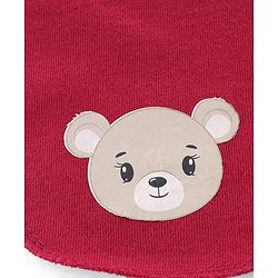 Babyhug Terry Knit Hand & Face Towel With Polka Dot Print Pack Of 6 L 24 x B 24 cm - Multicolour