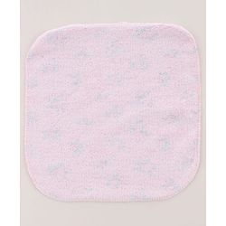 Babyhug Terry Knit Hand & Face Towel With Polka Dot Print Pack Of 6 L 24 x B 24 cm - Multicolour