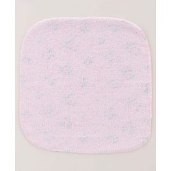 Babyhug Terry Knit Hand & Face Towel With Polka Dot Print Pack Of 6 L 24 x B 24 cm - Multicolour