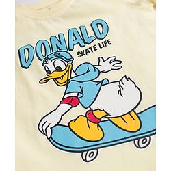 Babyhug Disney 100% Cotton Knit Half Sleeves T-Shirts With Mickey & Friends Graphic Pack of 2 - Multicolour