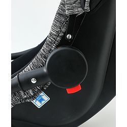 Babyhug Cloud Cradle 3-in-1 Baby Carry Cot  Black| Rocker & Baby Seat| Safety Harness| Adjustable Canopy| Lightweight Portable Design| Removable & Washable Cover| 015 Months
