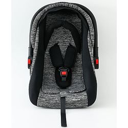 Babyhug Cloud Cradle 3-in-1 Baby Carry Cot  Black| Rocker & Baby Seat| Safety Harness| Adjustable Canopy| Lightweight Portable Design| Removable & Washable Cover| 015 Months