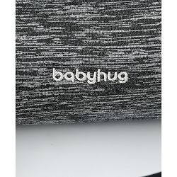 Babyhug Cloud Cradle 3-in-1 Baby Carry Cot  Black| Rocker & Baby Seat| Safety Harness| Adjustable Canopy| Lightweight Portable Design| Removable & Washable Cover| 015 Months