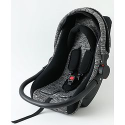 Babyhug Cloud Cradle 3-in-1 Baby Carry Cot  Black| Rocker & Baby Seat| Safety Harness| Adjustable Canopy| Lightweight Portable Design| Removable & Washable Cover| 015 Months