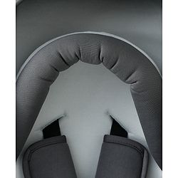 Babyhug Cloud Cradle 3-in-1 Baby Carry Cot  White Grey| Rocker & Baby Seat| Safety Harness| Adjustable Canopy| Lightweight Portable Design| Removable & Washable Cover| 015 Months
