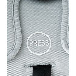 Babyhug Cloud Cradle 3-in-1 Baby Carry Cot  White Grey| Rocker & Baby Seat| Safety Harness| Adjustable Canopy| Lightweight Portable Design| Removable & Washable Cover| 015 Months