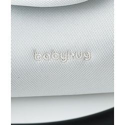 Babyhug Cloud Cradle 3-in-1 Baby Carry Cot  White Grey| Rocker & Baby Seat| Safety Harness| Adjustable Canopy| Lightweight Portable Design| Removable & Washable Cover| 015 Months