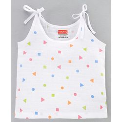 Babyhug 100% Cotton Baby Gift Set Pack of 9 - White
