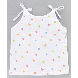 Babyhug 100% Cotton Baby Gift Set Pack of 9 - White