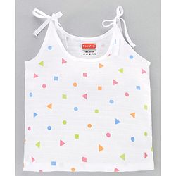 Babyhug 100% Cotton Baby Gift Set Pack of 9 - White