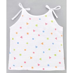 Babyhug 100% Cotton Baby Gift Set Pack of 9 - White