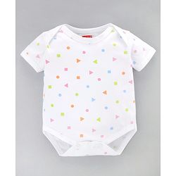 Babyhug 100% Cotton Baby Gift Set Pack of 9 - White