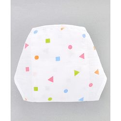 Babyhug 100% Cotton Baby Gift Set Pack of 9 - White