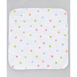 Babyhug 100% Cotton Baby Gift Set Pack of 9 - White
