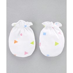 Babyhug 100% Cotton Baby Gift Set Pack of 9 - White