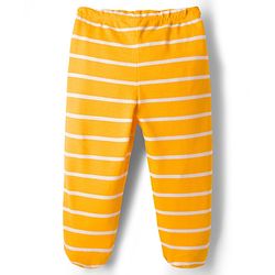 Babyhug Interlock Cotton Knit Full Length Jungle Theme Printed Bootie Leggings Pack Of 3 - Multicolour