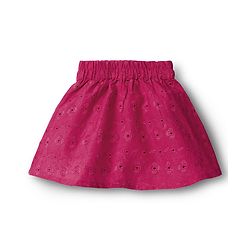 Babyhug Cotton Woven Half Sleeves Co-ords Sciffili Top & Shorts Set with Bow Applique - Fuchsia