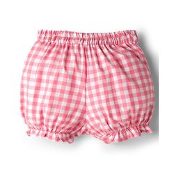 Babyhug Cotton Woven Sleeveless Checks Top & Shorts Co-ord Set - Peach
