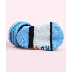 Cute Walk by Babyhug Socks Shoes With Animal Applique - Multicolor