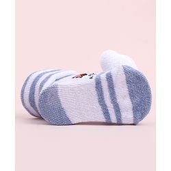 Cute Walk by Babyhug Socks Shoes With Animal Applique - Multicolor