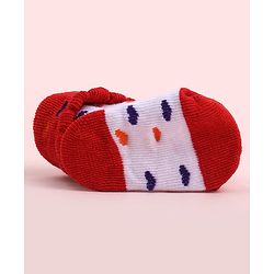 Cute Walk by Babyhug Socks Shoes With Animal Applique - Multicolor