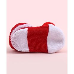 Cute Walk by Babyhug Socks Shoes With Bird Applique - Multicolor