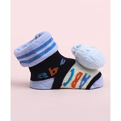 Cute Walk by Babyhug Socks Shoes With Animal Applique - Multicolor