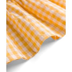 Babyhug Cotton Woven Sleeveless Checks Top & Shorts Co-ord Set - Yellow