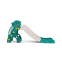 Babyhug 2-in-1 Penguine Slide With Basketball Hoop - Yellow & Blue| Smooth Slide Slide with Extended Landing| Indoor & Outdoor Active Play| Improves Motor Skills, Balance & Coordination| BIS Certified
