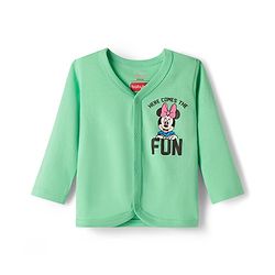 Babyhug Disney 100% Cotton Knit Full Sleeves Jhablas With Minnie & Friends Graphics Pack Of  3 - Multicolour
